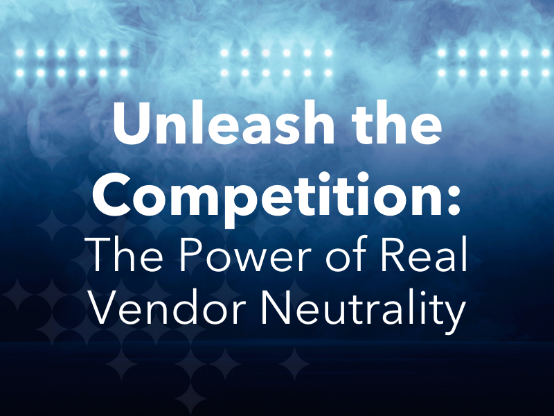 The Power of Real Vendor Neutrality